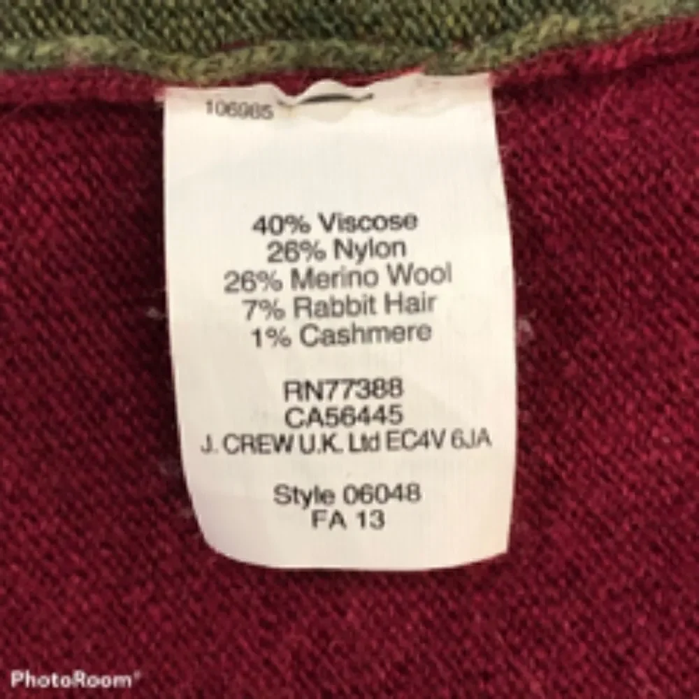 J. Crew Wool, Rabbit Hair, Cashmere Blend. Size S.